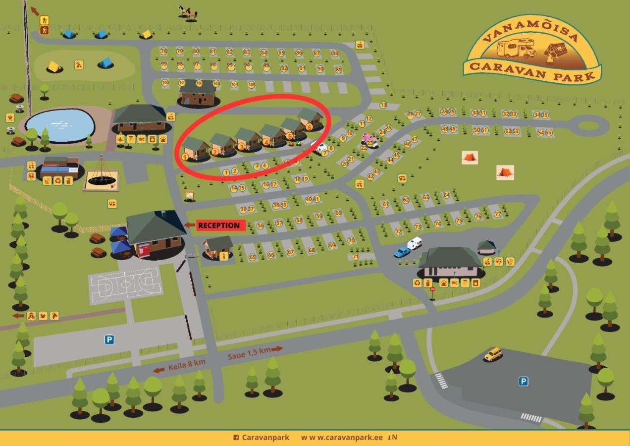 Vanamoisa Caravan Park Saue ภายนอก รูปภาพ